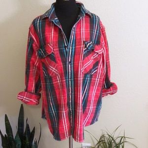 🎈SALE 🎈 FIVE BROTHER THICK COTTON FLANNEL X/L